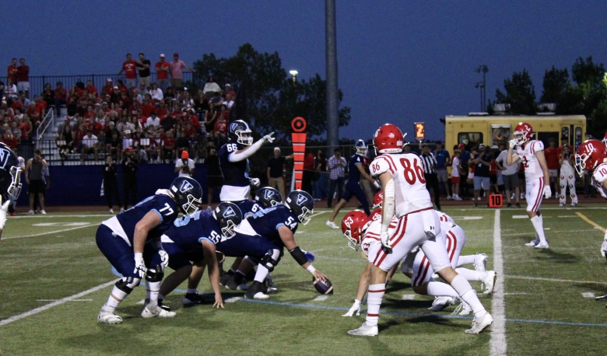 Preparations for a High School Football Game